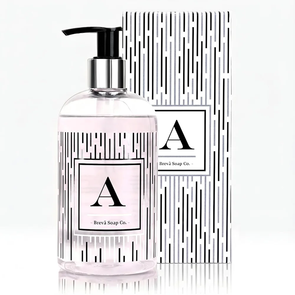 Brevä letter A bottle and gift box